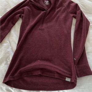 Women’s S Merino Wool Quarter Zip